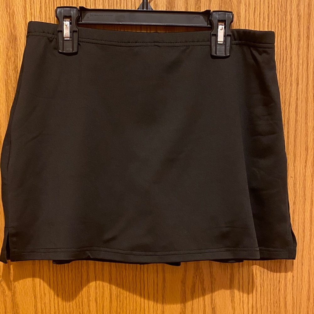 Black Mini Skirt with built-in shorts